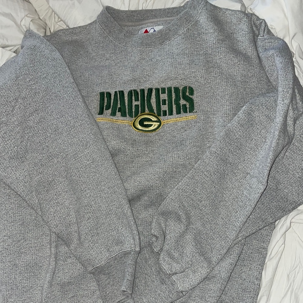 Size Small Majestic sweatshirt - grey